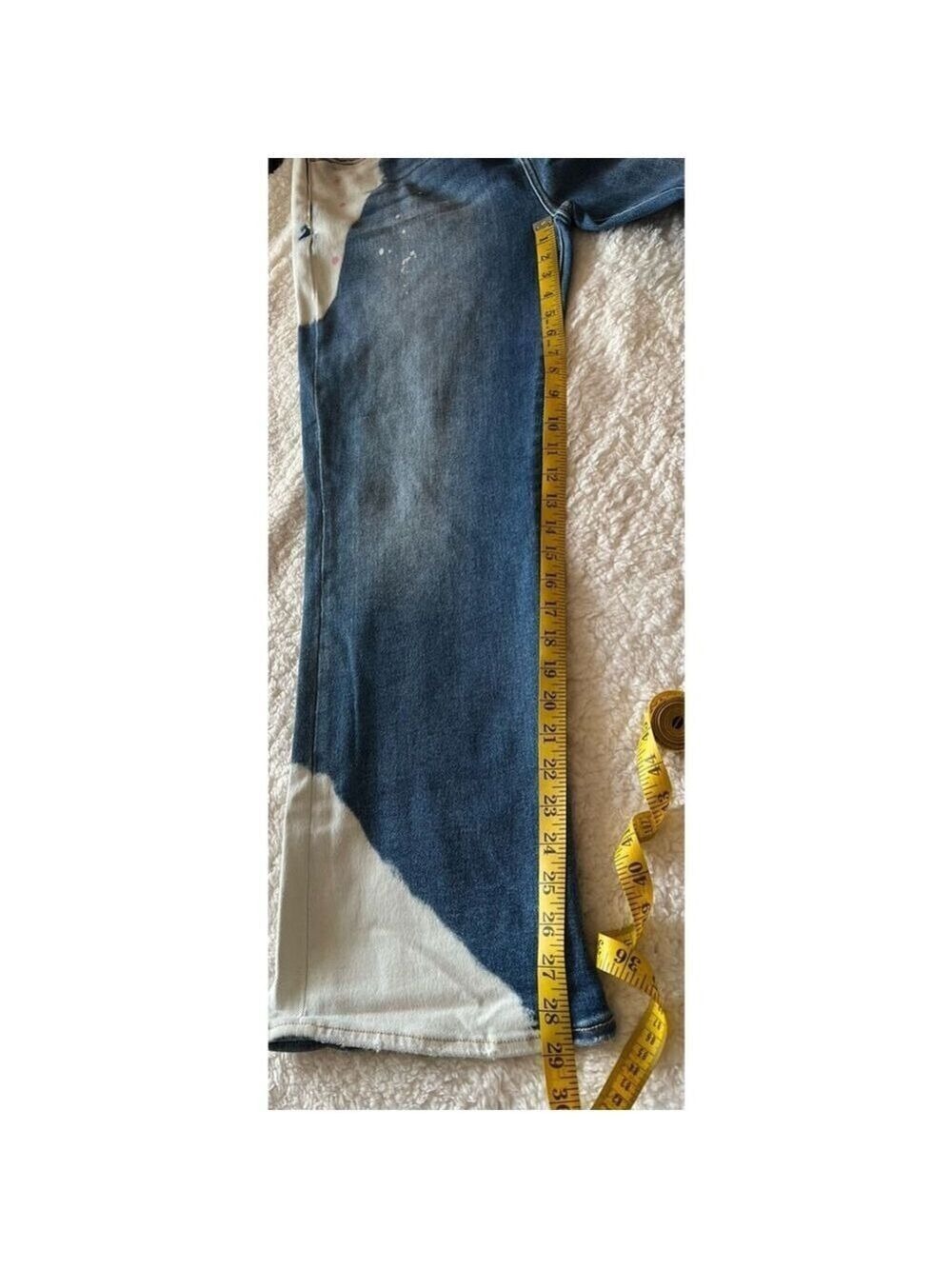 Risen Bleach Accent High Rise Jeans (2XL) - Picture 8 of 8